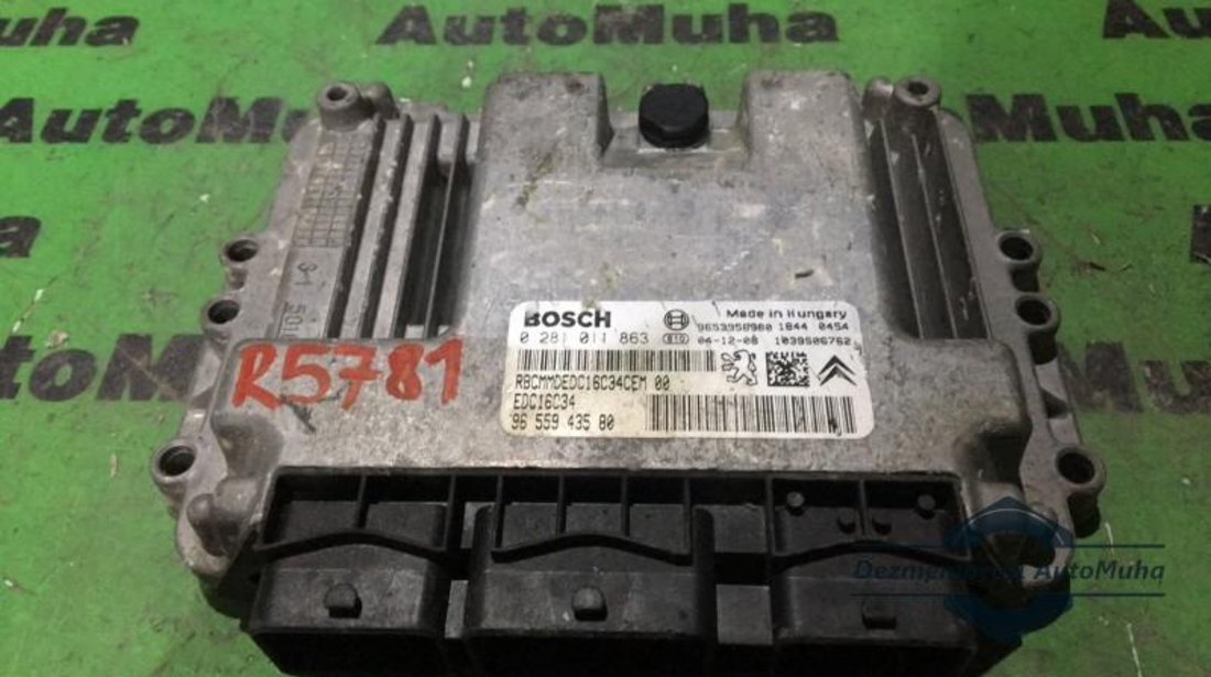 Calculator ecu Peugeot 407 (2004-2010) 0281011863