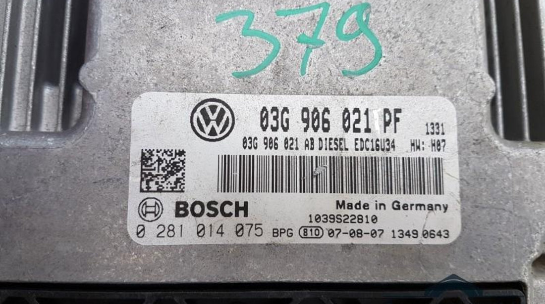 Calculator ecu Volkswagen Caddy 3 (2004->) 03G906021PF