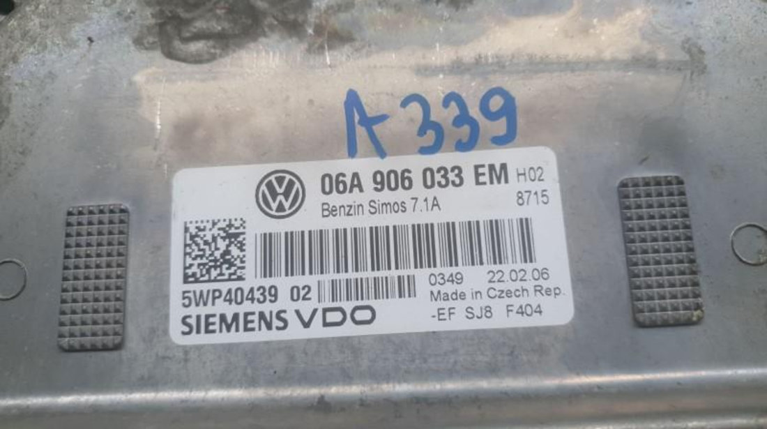 Calculator ecu Volkswagen Golf 5 (2004-2009) 06a906033em