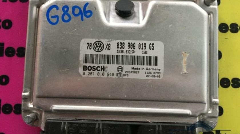 Calculator ecu Volkswagen Passat (2000-2005) 0 281 010 940