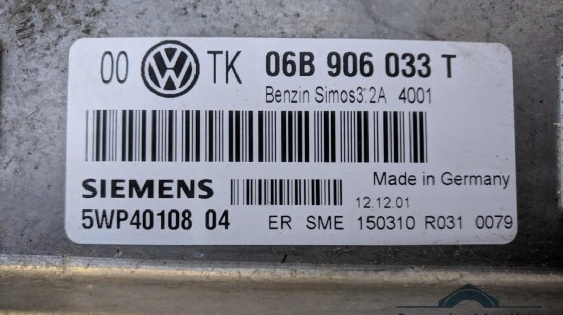 Calculator ecu Volkswagen Passat (2000-2005) 06b906033t