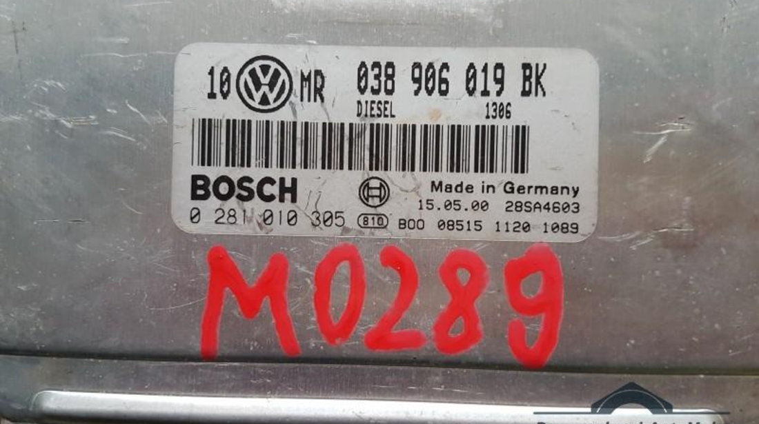 Calculator ecu Volkswagen Passat B5 (1996-2005) 038906019BK