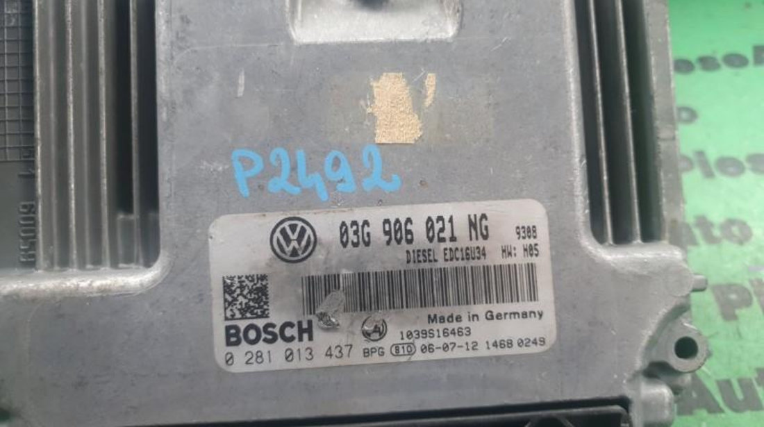 Calculator ecu Volkswagen Passat B6 3C (2006-2009) 0281013437