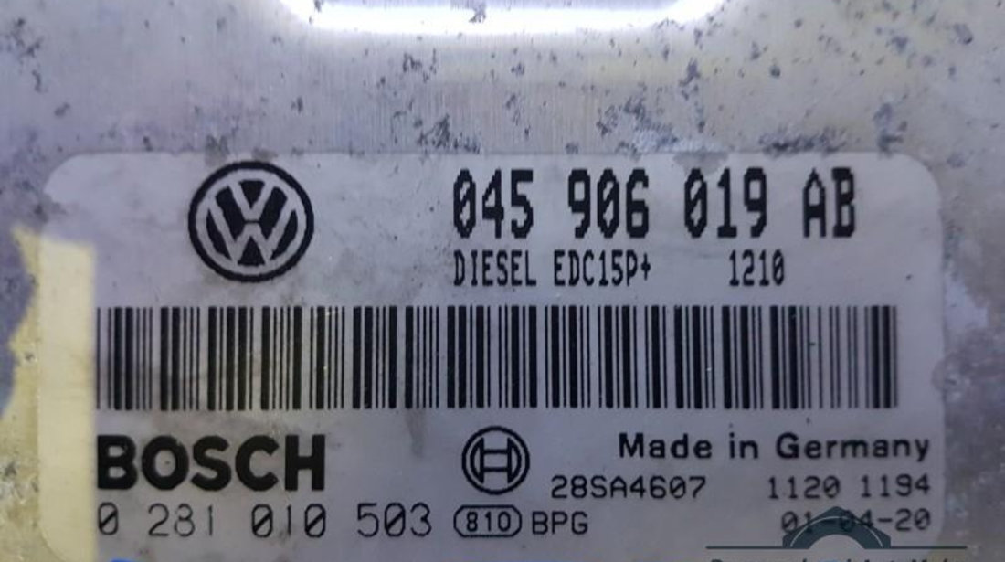 Calculator ecu Volkswagen Polo (1999-2001) 045906019AB