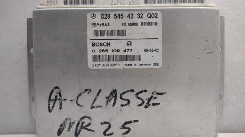 Calculator ESP/ASR, cod 0295454232 0265109477 Bosch Mercedes-Benz A-Class W168 [1997 - 2001]