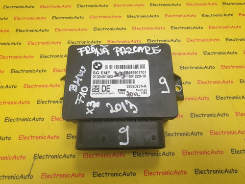 Calculator frana de mana BMW X3, EB685801701, 32620276A