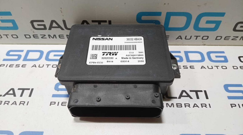 Calculator Frana de Mana Nissan Qashqai J11 2013 - 2017 Cod 36032-4BA0A A2C92013800 [M4341]