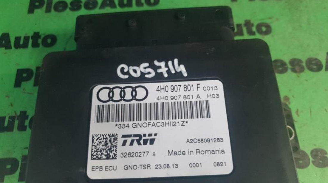 Calculator frana mana Audi A6 (2010->) [4G2, C7] 4h0907801f