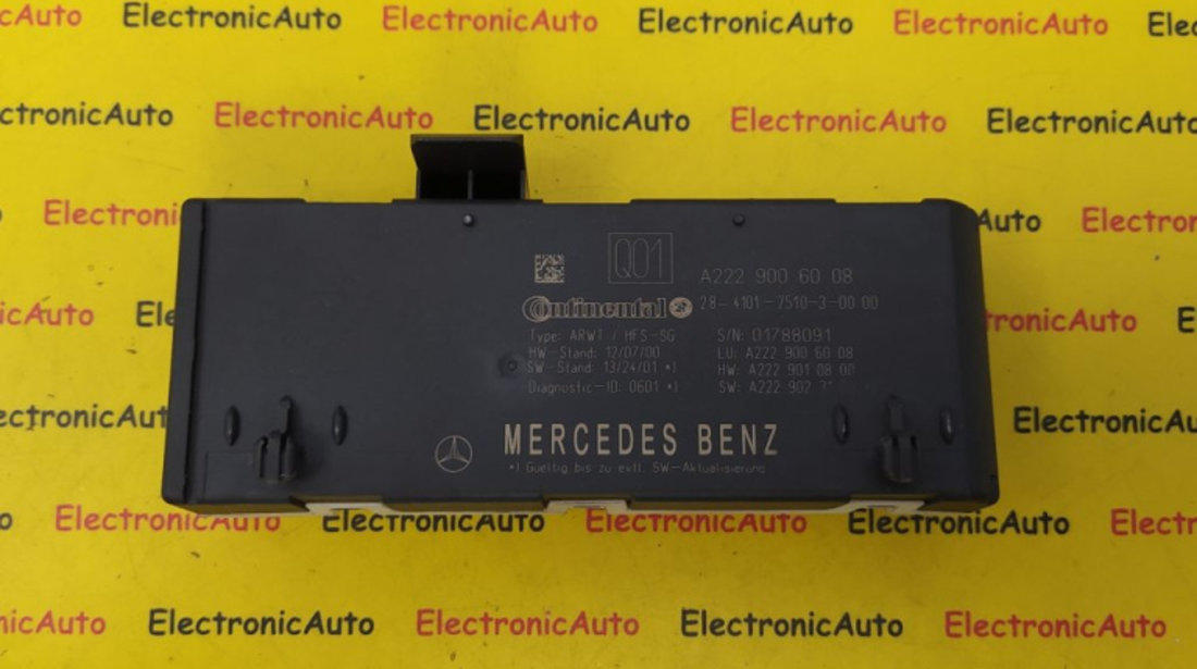 Calculator Haion Mercedes-Benz C-Class, A2229006008, 284101751030000