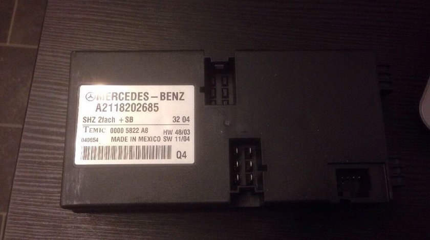 Calculator incalzire scaun Mercedes E CLASS W211, A2118202685