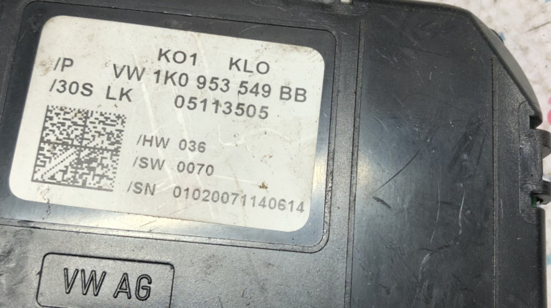 Calculator manete Volkswagen Golf 5 2007, 1K0953549BB