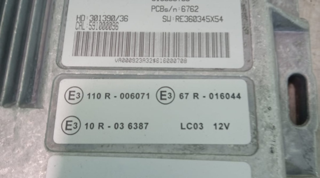 Calculator modul 1.0 tce h4d480 169101233R Dacia Sandero 3 [2020 - 2022]