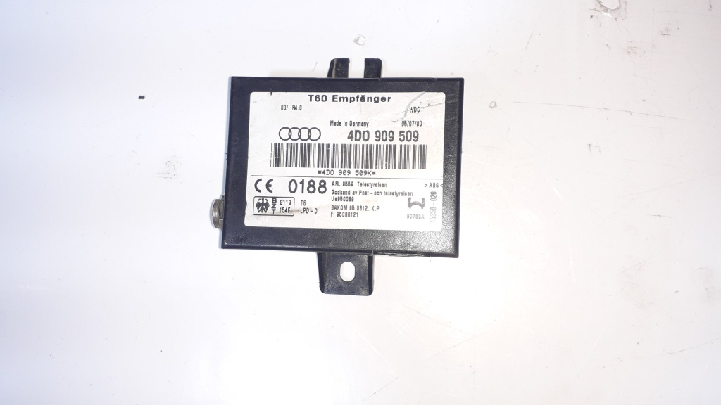 Calculator / Modul Audi A6 (4B, C5) 1997 - 2005 4D0909509