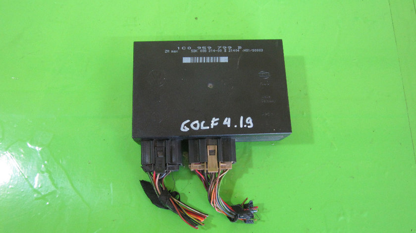 CALCULATOR / MODUL COD 1C0959799B VW GOLF 4 FAB. 1997 – 2005 ⭐⭐⭐⭐⭐