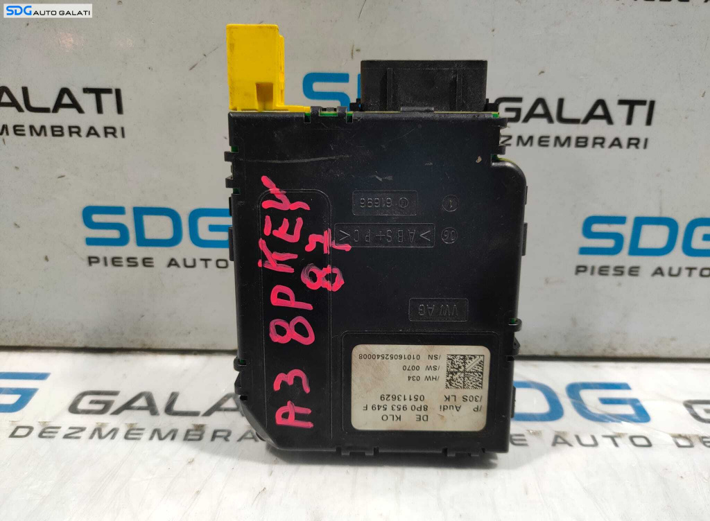 Calculator Modul Coloana Volan Audi A3 8P 2004 - 2013 Cod 8P0953549F [L5017]