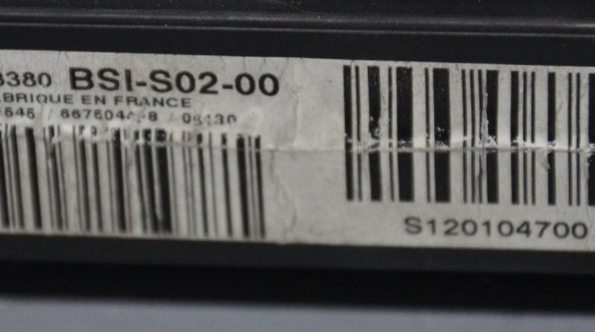 Calculator modul confort bsi Peugeot 407 2.0 hdi