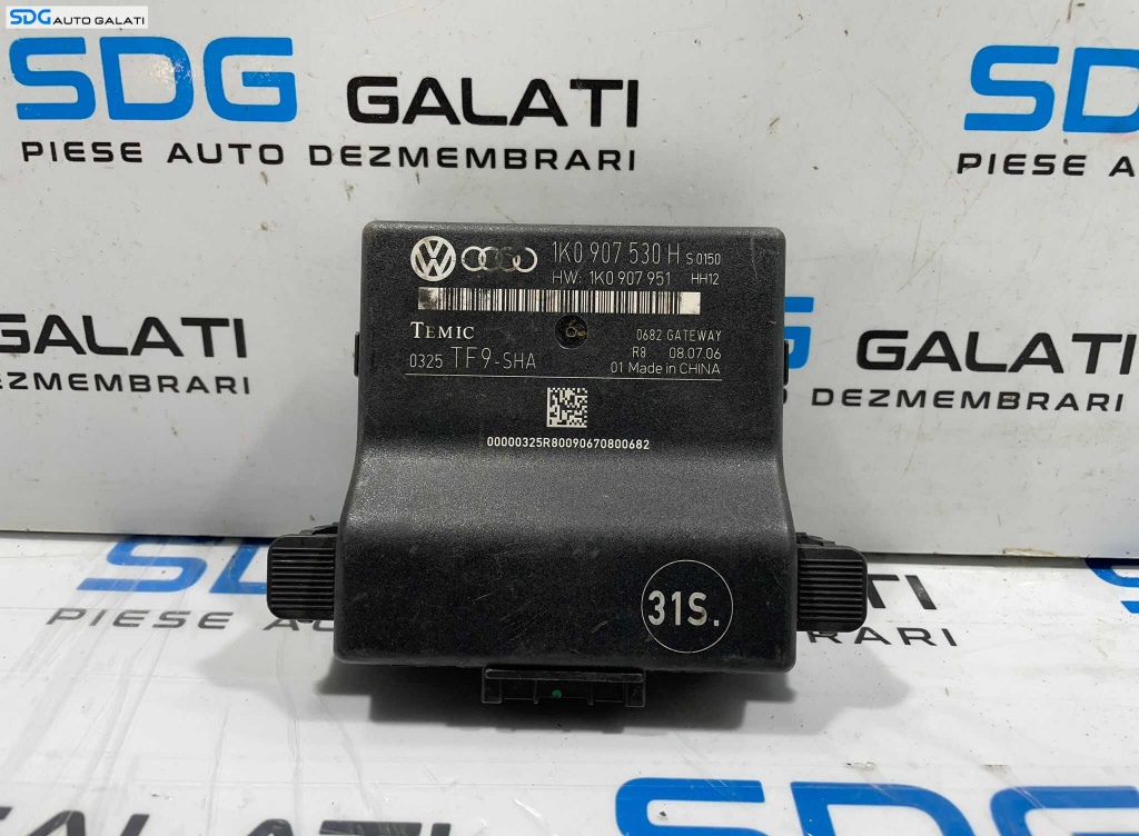 Calculator Modul control central CAN Gateway Seat Leon 1P 2004 - 2013 Cod 1K0907530H [L4521]