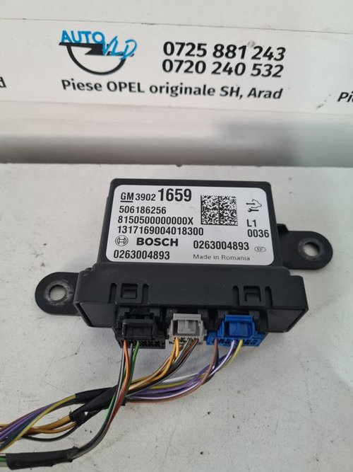 Calculator modul pdc senzori parcare Opel Mokka X Zafira C 39021659