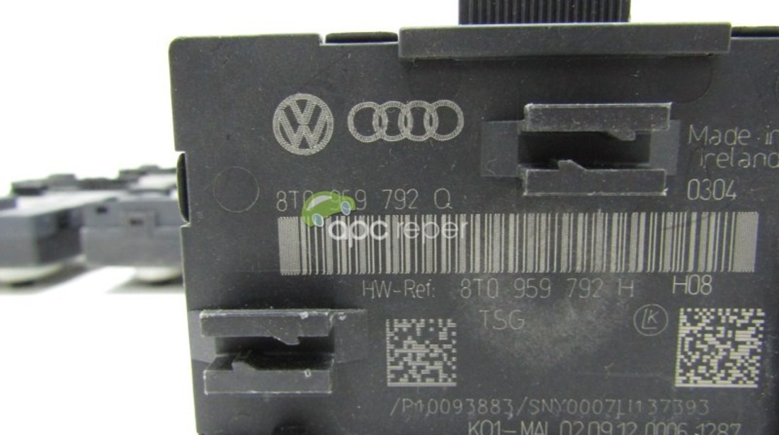 Calculator / Modul usa dreapta Audi A5 8T - Cod: 8T0959792Q