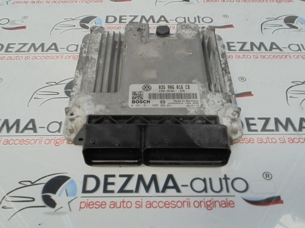 Calculator motor, 03G906016CB, Seat Leon (1P1) 1.9 tdi, BXE