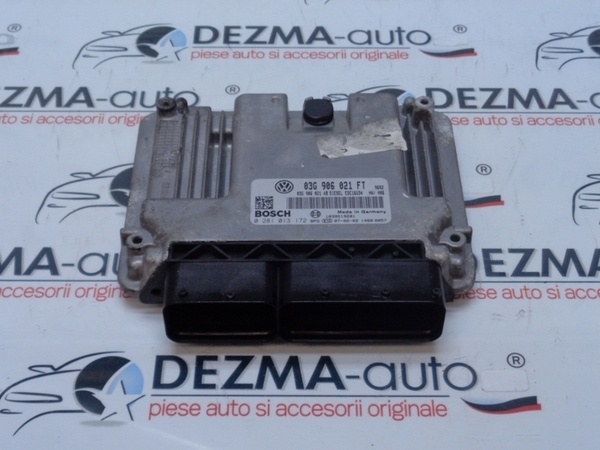 Calculator motor 03G906021FT, 0281013172, Seat Leon (1P1) 2.0tdi, BMM