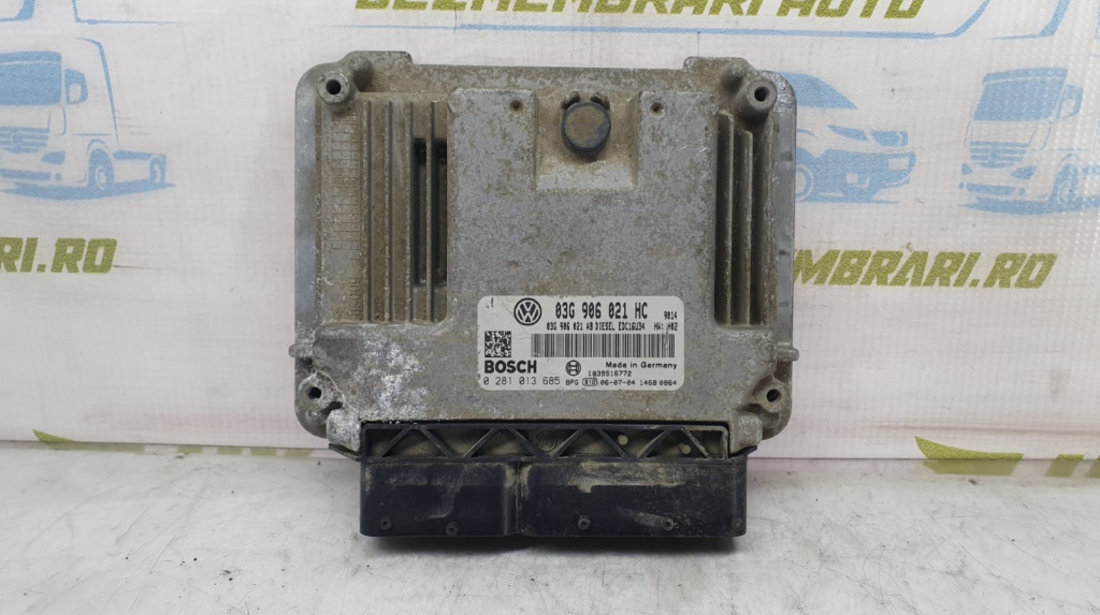 Calculator motor 03g906021hc 1.9 tdi BLS Volkswagen VW Golf Plus [2004 - 2009]