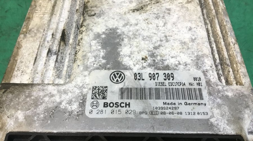 Calculator Motor 03l907309 Volkswagen PASSAT CC 2008