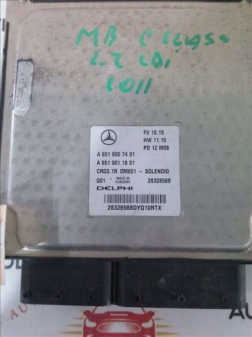 Calculator motor 2.2 CDI MB C CLASS an fabr.2011