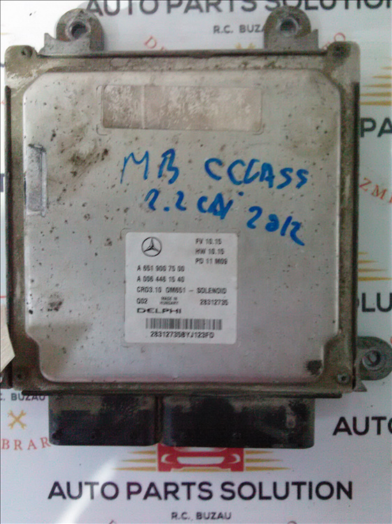 Calculator motor 2.2 CDI MB C CLASS an fabr.2012