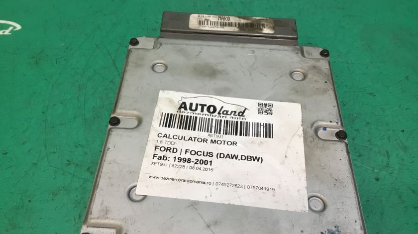 Calculator Motor 2s4a12a650ma 1.8 TDDI Ford FOCUS DAW,DBW 1998-2001