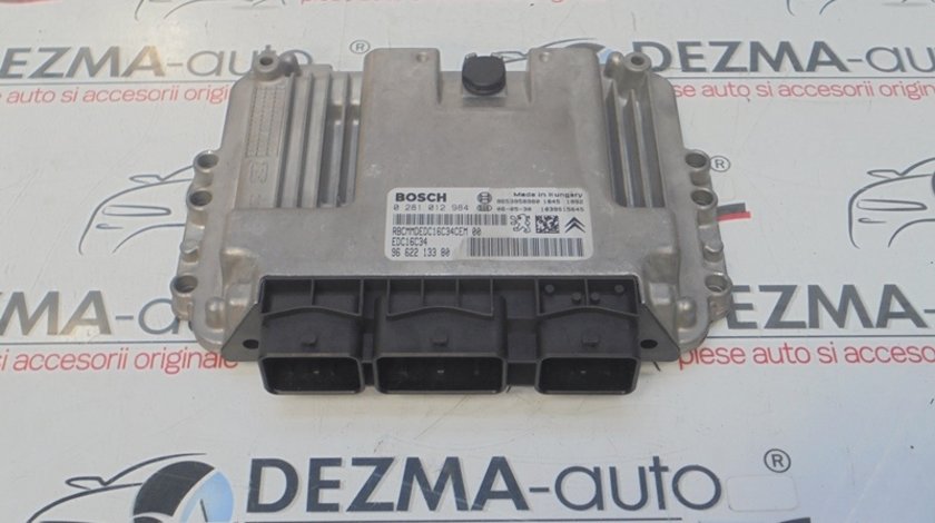 Calculator motor 9662213380/0281012984, Citroen C5, 1.6hdi, 9HZ