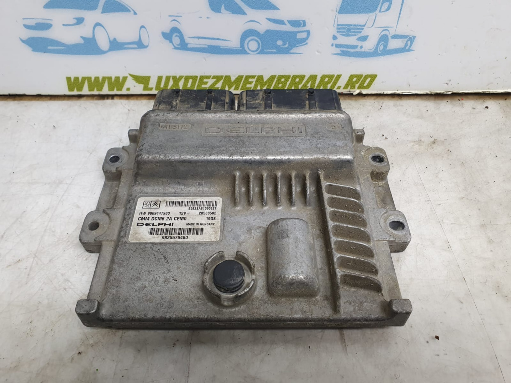 Calculator motor 9825576480 28588582 2.0 hdi AHK Citroen Jumpy 2 [facelift] [2012 - 2016]