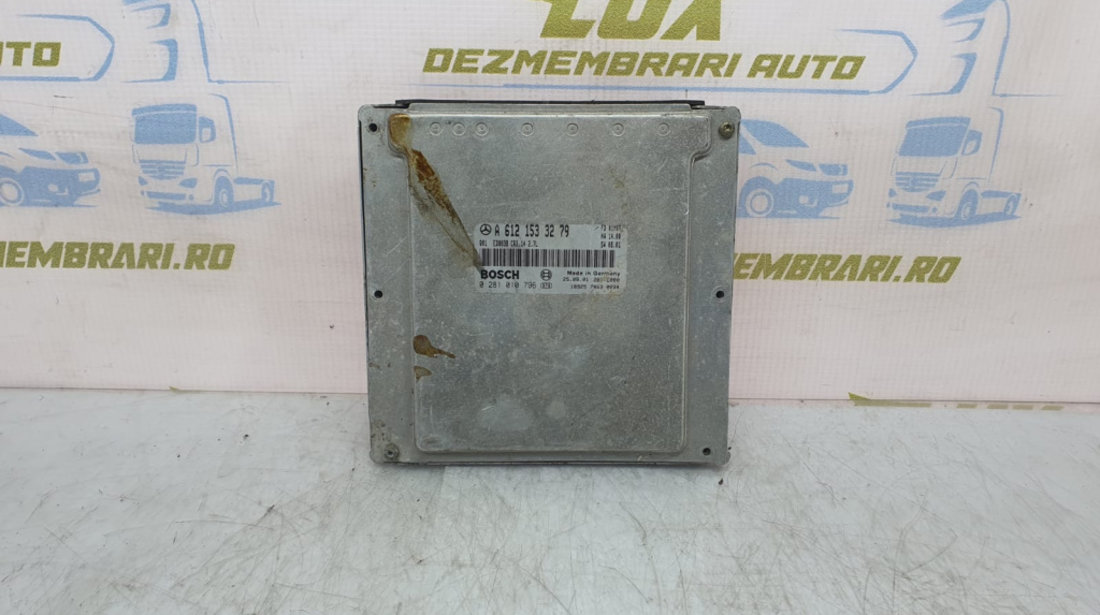 Calculator motor a6121533279 2.7 cdi OM612 Mercedes-Benz ML W163 [1997 - 2001]