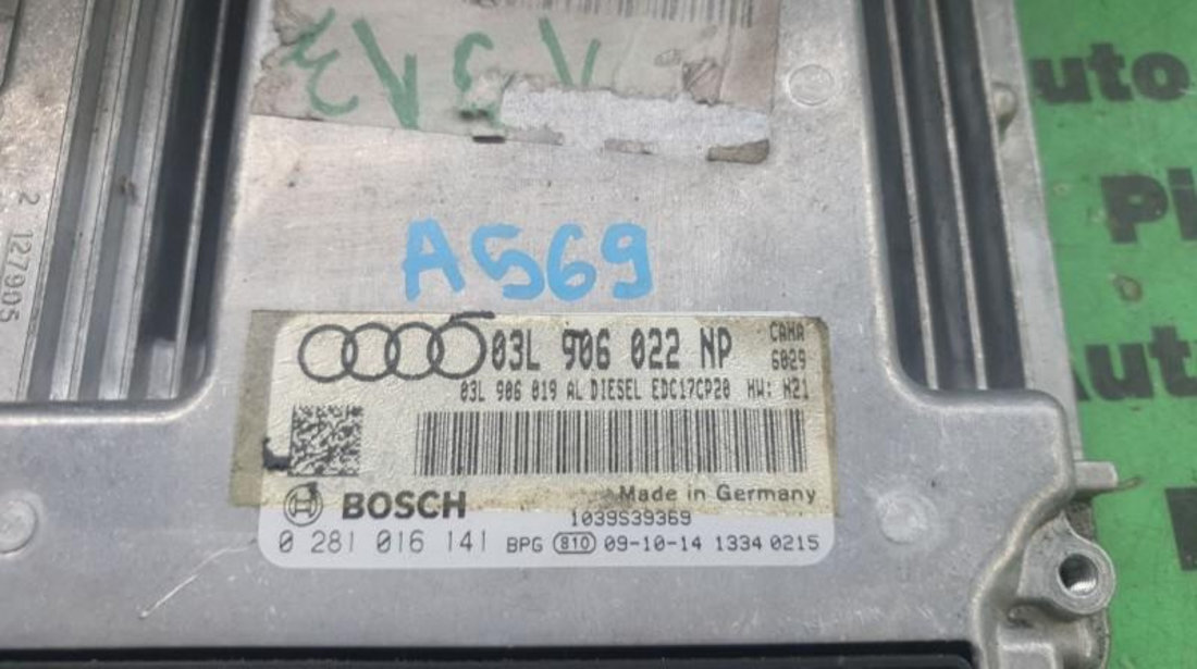 Calculator motor Audi A4 (2007->) [8K2, B8] 0281016141