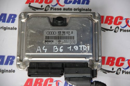 Calculator motor Audi A4 B6 8E 1.9 TDI cod: 038906019JQ model 2004