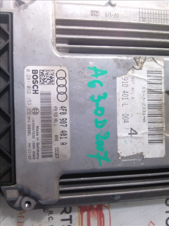 Calculator motor AUDI A6 3.0 TDI an fabr.2007