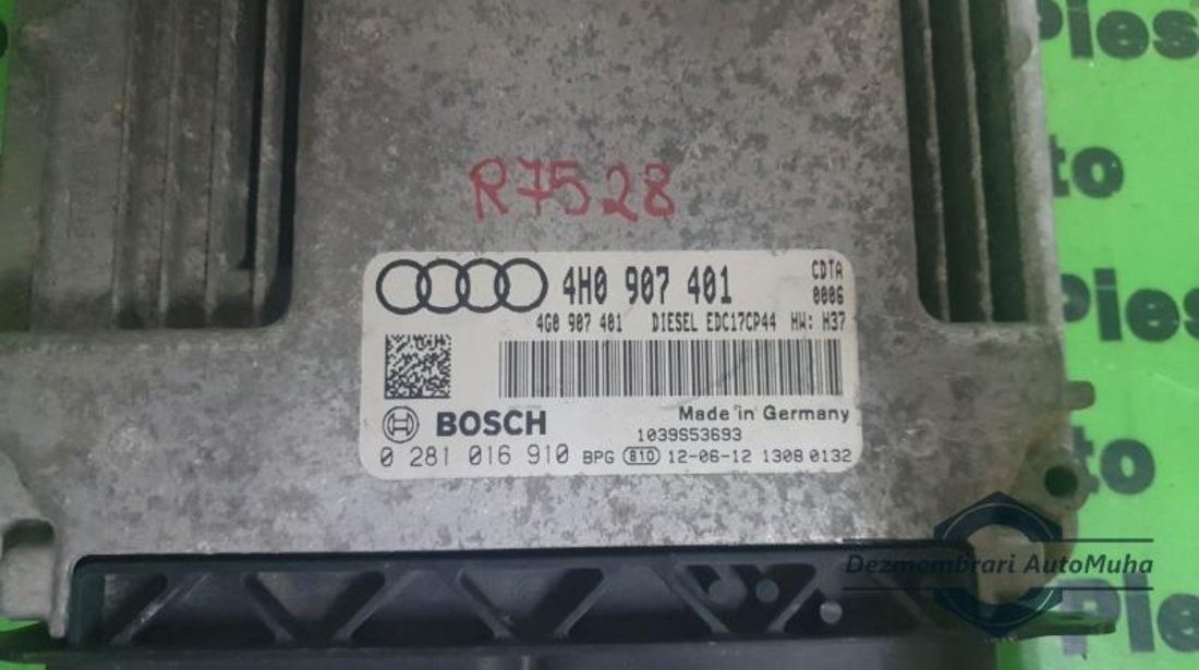 Calculator motor Audi A8 (2009->) [4H_] 0281016910