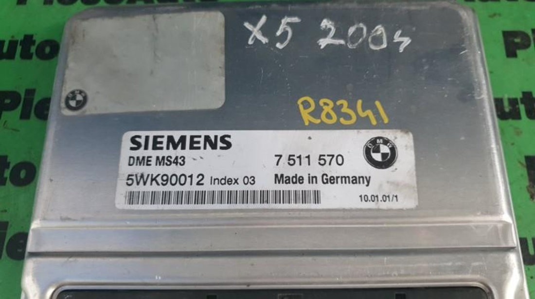 Calculator motor BMW Seria 3 (1998-2005) [E46] 7511570