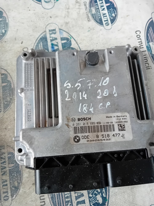 Calculator motor BMW Seria 5 F10 2.0 Motorina 2014, 0281018609