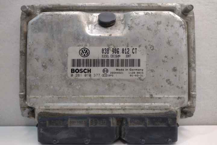 Calculator Motor Bosch ECU 0281010377 / 038906012CT / 28SA4521 Volkswagen VW Polo 4 9N [2001 - 2005]