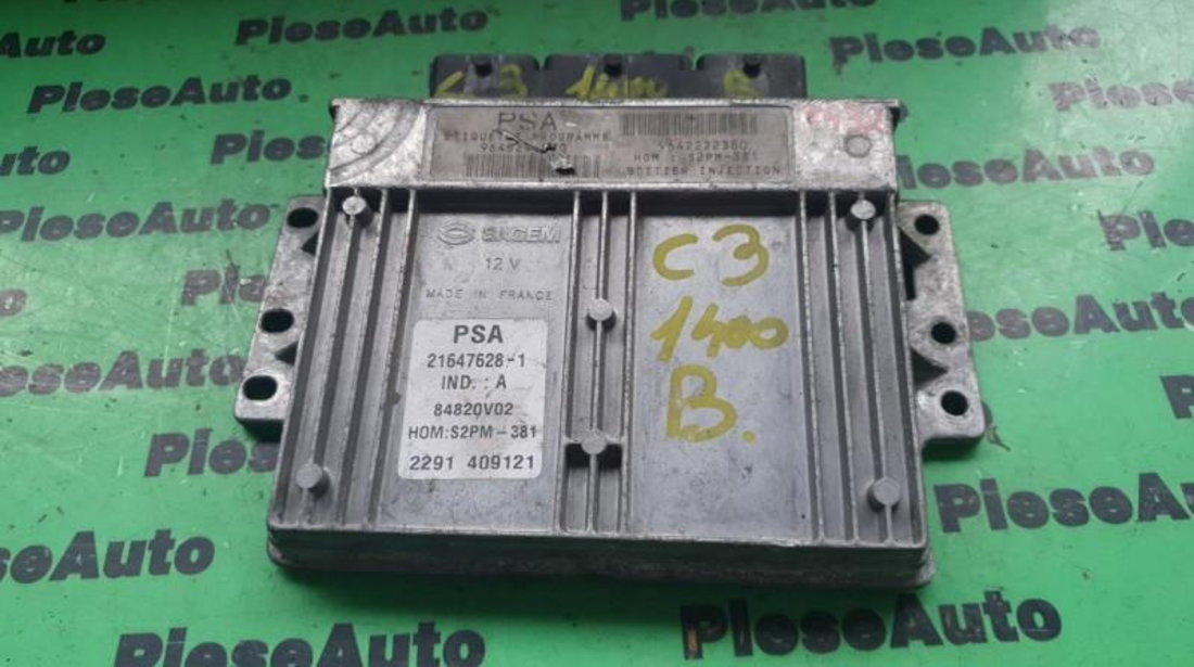 Calculator motor Citroen C3 (2002->) [FC_] 9642222380 .