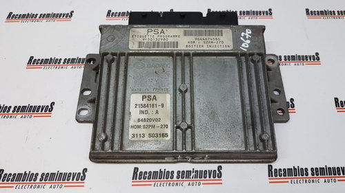 Calculator Motor CITROEN XSARA PICASSO 9644674580 / 9650132980 / S2PM-270 / S2PM 270 / S2PM270 / 848...