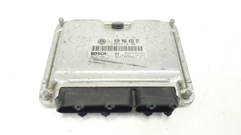 Calculator motor, cod 030906032DT, 0261207593, Vw Polo (6N2) 1.4 mpi, AUD (id:483770)