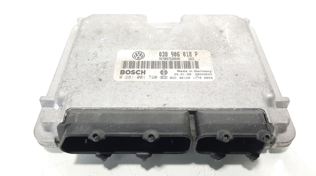 Calculator motor, cod 038906018P, 0281001720, VW Passat Variant (3B5), 1.9 TDI, AFN (idi:491845)