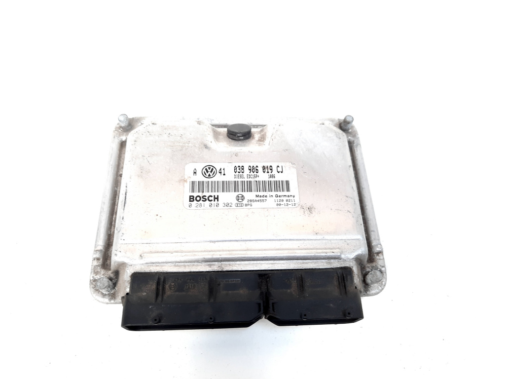 Calculator motor, cod 038906019CJ, 0281010302, Vw Passat (3B2) 1.9 TDI, AJM (idi:549785)