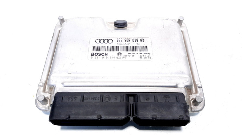 Calculator motor, cod 038906019GD, 0281010844, Audi A6 (4B2, C5) 1.9 TDI, AVF (id:526883)