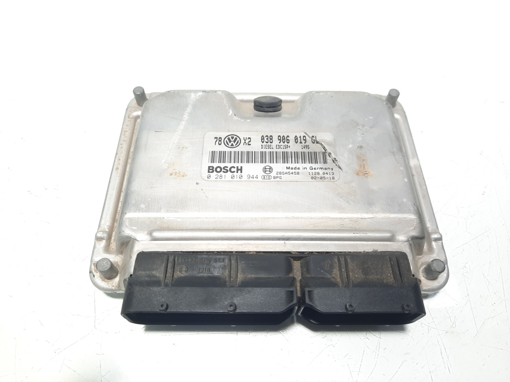 Calculator motor, cod 038906019GL, 0281010944, Skoda Superb I (3U4) 1.9 TDI, AVB (idi:505203)