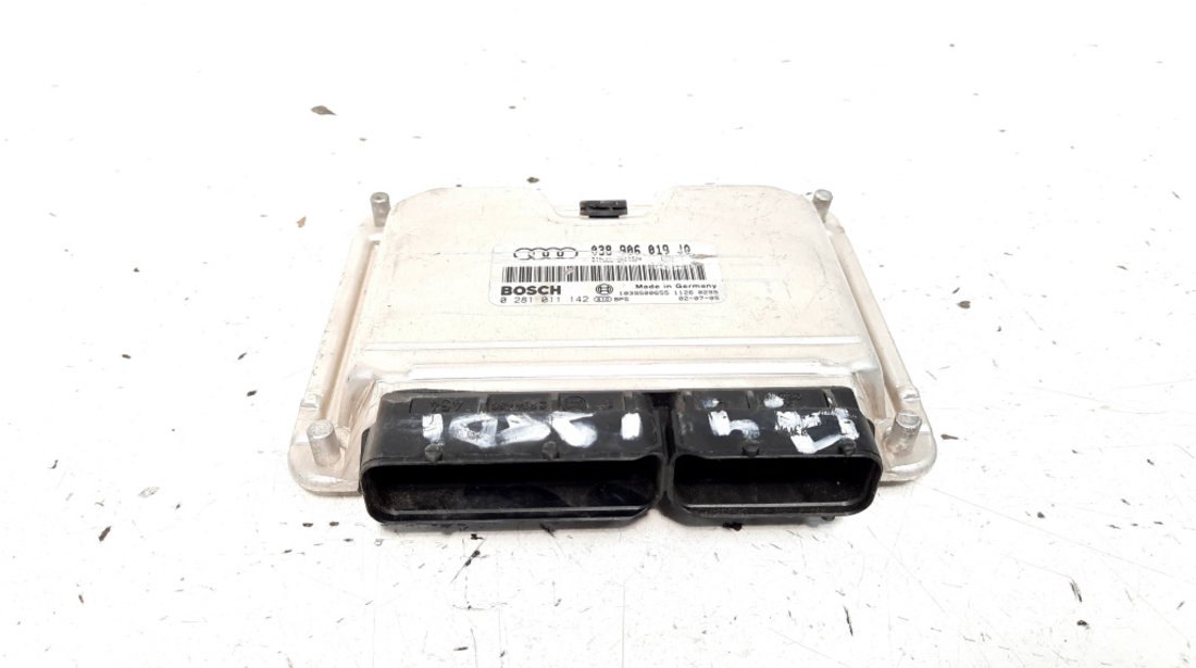 Calculator motor, cod 038906019JQ, 0281011142, Audi A4 Avant (8E5, B6), 1.9 TDI, AWX (idi:535606)