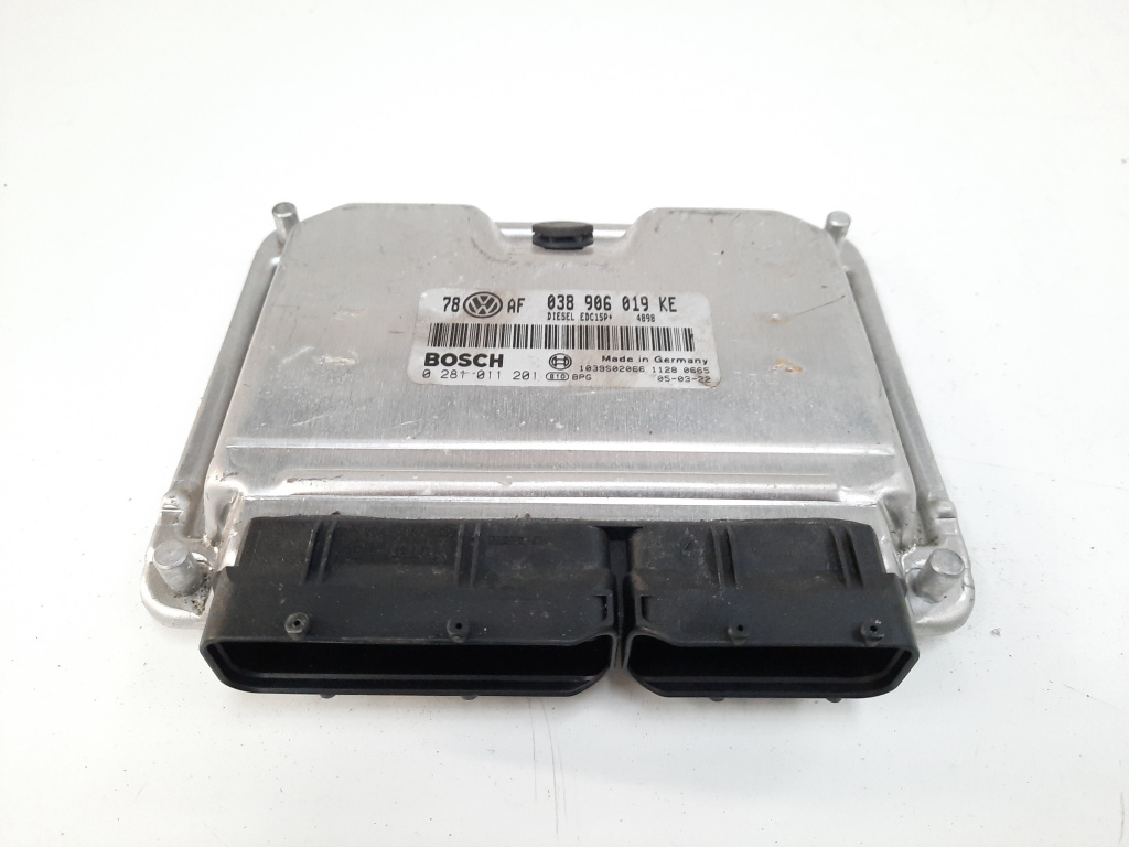 Calculator motor, cod 038906019KE, 0281011201, VW Passat (3B3), 1.9 TDI, AWX (idi:491973)