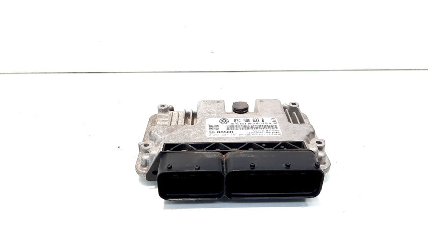 Calculator motor, cod 03C906022B, 0261201787, Seat Toledo 3 (5P2), 1.4 TSI, CAX (idi:545731)